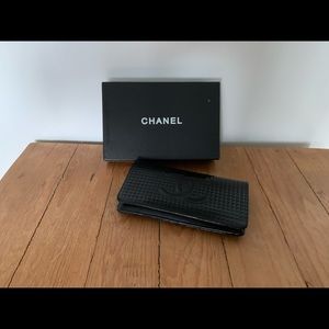 Chanel Micro Chocolate Bar Two-Fold Wallet